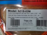 Tripp Lite N318-02M N318-01M N318-03M Fiber Optic Patch Cable Multimode Lot 9