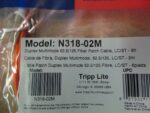 Tripp Lite N318-02M N318-01M N318-03M Fiber Optic Patch Cable Multimode Lot 9