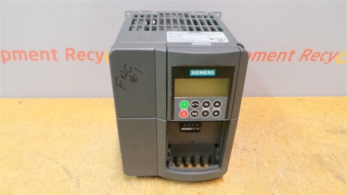 Siemens Micromaster Frequency Inverter 420 AC Drive 6SE6420-2AD22-2BA1 _0 Siemens Micromaster Frequency Inverter 420 AC Drive 6SE6420-2AD22-2BA1