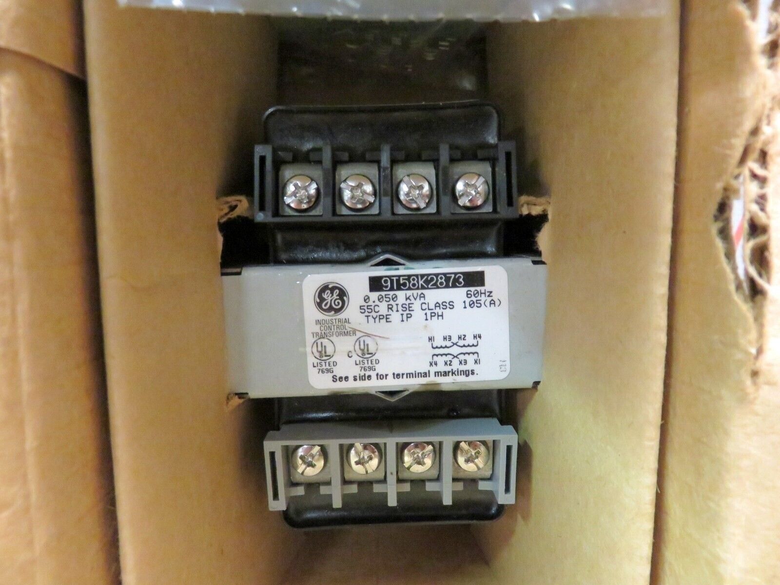 General Electric 9158K2873 Core Coil Transformer 1 Phase Type IP New_0 General Electric 9158K2873 Core Coil Transformer 1 Phase Type IP New