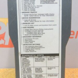 FactoryComm Tools Devicenet Detective Detect Diagnostics