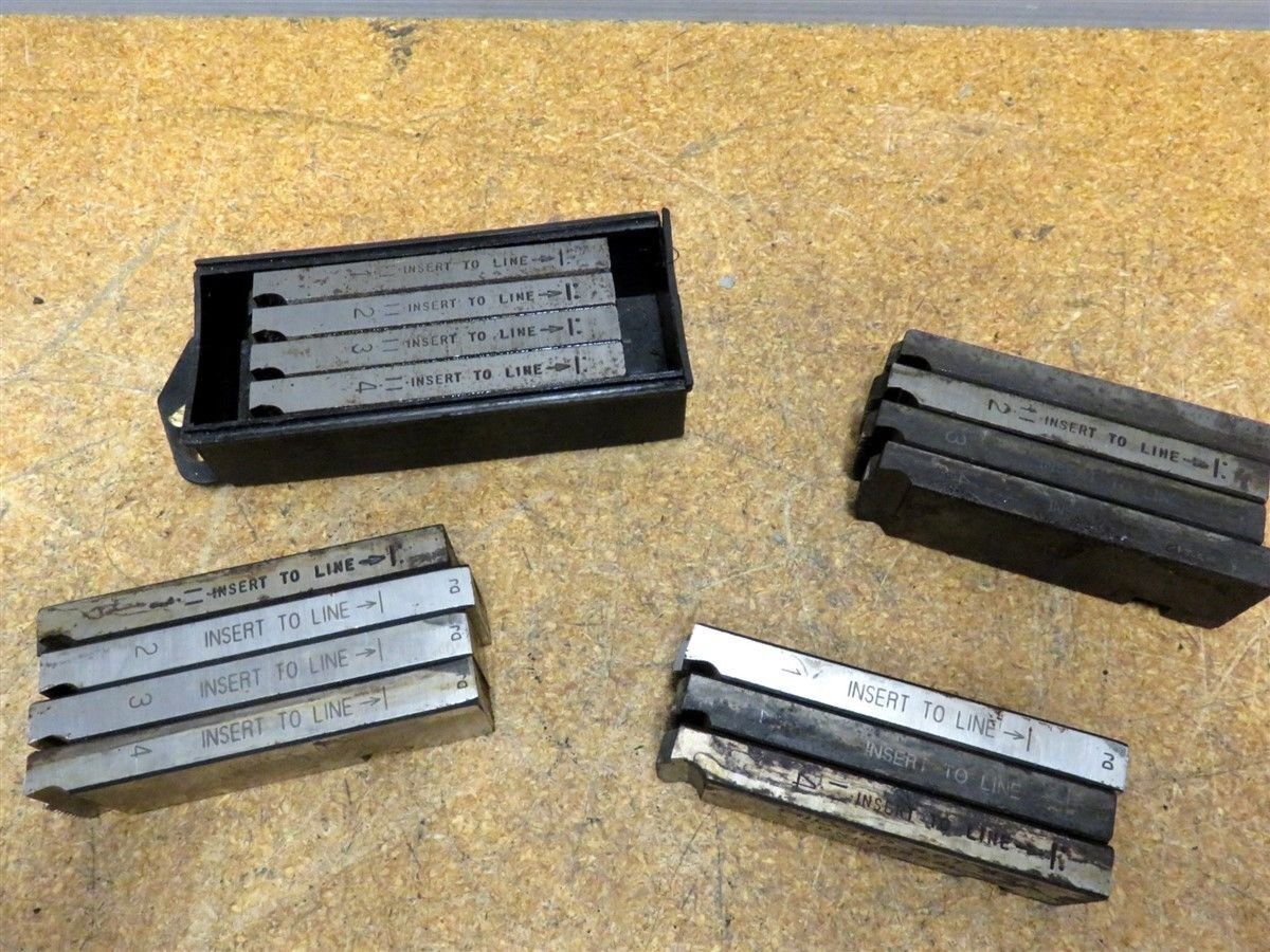 Ridgid Universal NRT Pipe Die Dies High Head Sets Lot of 4_0 Ridgid Universal NRT Pipe Die Dies High Head Sets Lot of 4