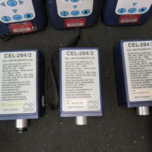 CEL Digital Sound Level Meter Survey Testing Noise Lot of 3