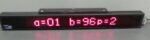 Electronic Display LED Sign Scrolling Board 5D050-L165-N-SR Programmable 3'