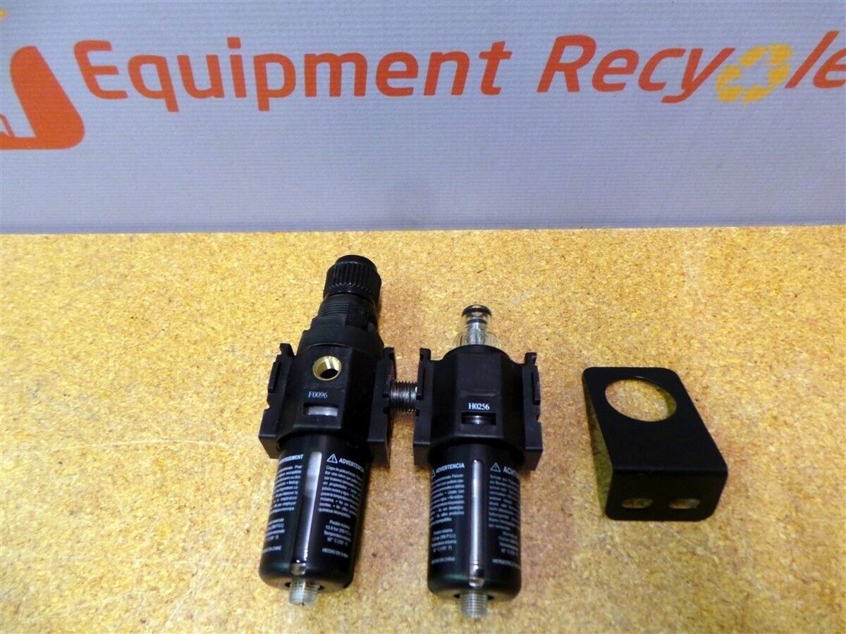 Pneumatic Piggyback Air Filter Regulator 06258818 1/8" New _0 Pneumatic Piggyback Air Filter Regulator 06258818 1/8" New