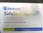 Medicom SafeSeal Quattro 4 Sterilization Pouch Blue Film New Lot of 4