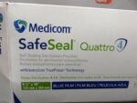 Medicom SafeSeal Quattro 4 Sterilization Pouch Blue Film New Lot of 4