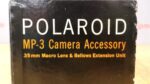 Polaroid MP-3 Accessory Camera 35mm Macro Lens Bellows Extention Vintage New