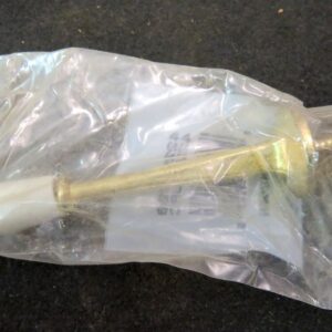 Door Stop 42200300 Gold Brass White Stopper Baseboard Screw In 3" New Lot of 100