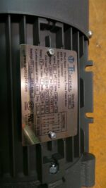 Techtop TT Motors Motor Phase 3 2HP 3480rpm BL3-AL-TF-56C-2-B-D-2 Rebuilt