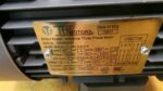 Techtop TT Motors Motor Phase 3 2HP 3480rpm BL3-AL-TF-56C-2-B-D-2 Rebuilt