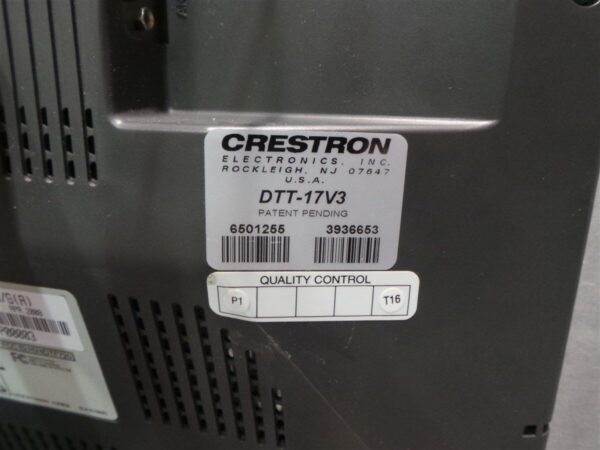Crestron DDT-17V3 LCD Dual Touch Monitor Penabled 17"