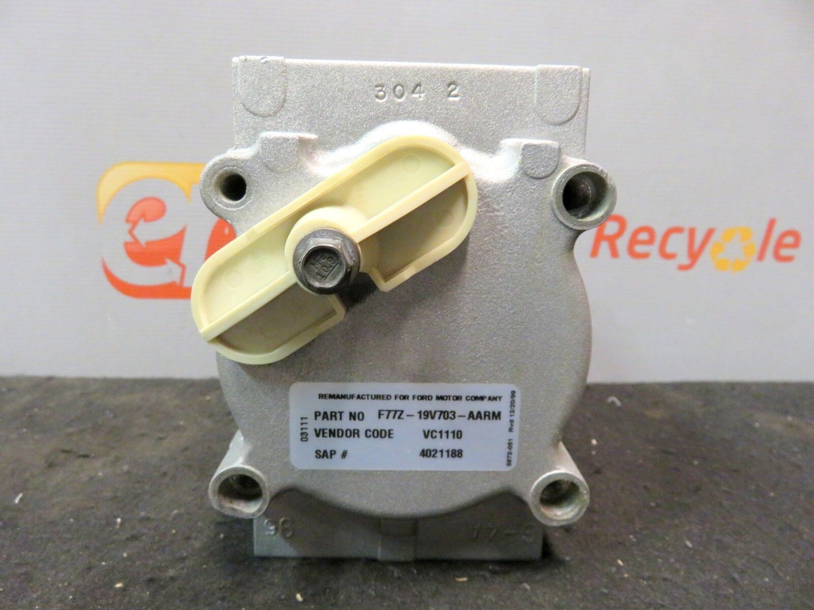 Motorcraft YCR-106-RM Compressor Clutch Remanufactured F77Z-19V03-AARM _3 Motorcraft YCR-106-RM Compressor Clutch Remanufactured F77Z-19V03-AARM