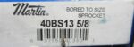 Martin 40BS13 5/8" Sabertooth Sprocket Lot of 7 New