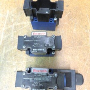 Rexroth R978879843 Electric Solenoid Control Valve Lot of 3