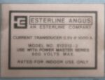 Esterline Angus PMT AC Motor Load Surveyor Powermaster III B Power Master Case
