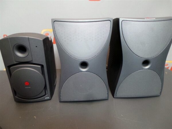Polycom Visual Conferencing System Camera Concert Subs Mic Remote VSX 7000 Lot