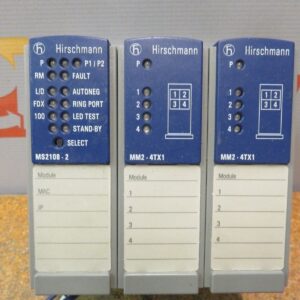 Hirschmann MM2-4TX1 (2) Mice Switching Media Module MM2108-2 (1)