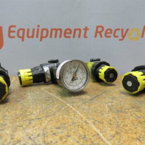 Parker 14R113FA Pneumatic Regulator Air Valve Gauge Lot of 4