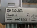 Allen Bradley SLC 500 Input Module Series C 1746-IB16