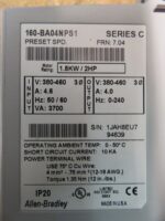 Allen Bradley 160-BA04NPS1 Series C Preset Speed Controller