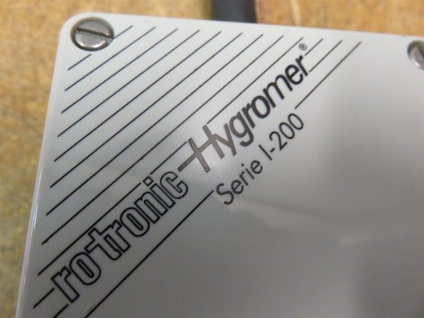 Rotronic HT205W Hygromer Series I-200 Temperature Humidity Transmitter 115Vac