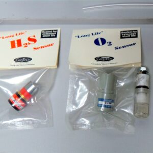 Riken Keiki GX-86 Gas Oxygen CO Monitor Set W/Case Port 4 Gas Monitor #A AS-IS