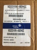 Johnson Controls VG2231VN + 602HGC Actuator Positioner 4" Flanged Iron Valve
