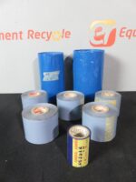 Hot Stamp Foil Stamp Stamping Embossing Crafts Holographic Rolls Blue Lot of 8