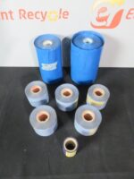 Hot Stamp Foil Stamp Stamping Embossing Crafts Holographic Rolls Blue Lot of 8