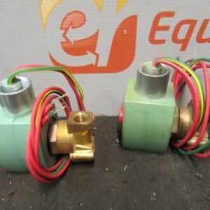 ASCO Red Hat 238610-005D Solenoid Valve Coil 1/4 Pipe 10.1W 100 PSI Lot 2