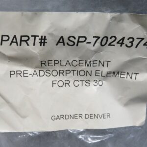 Gardner Denver 7024374 Pre Absorption Elements CTS30 Air Compressor Separator