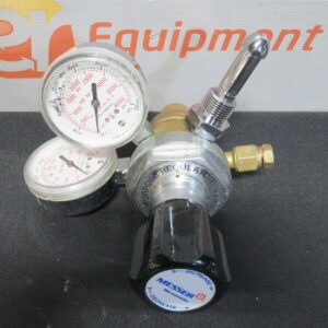 Messer Industries Duel Gauge Oxygen Pressure Regulator Series 12D