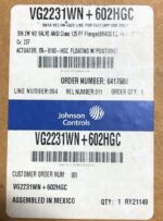 Johnson Controls Iron Valve VG2231WN+602HGC 5" Flanged Floating Positioner E9A