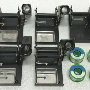 Lot of 5 Shi Yi 2-in-1 Soldering Iron Holder w/Reel and Activity Solder 235F