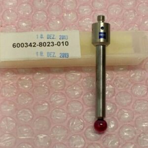 NEW Zeiss 600342-8023-10 M5 Master Probe w/8mm Ruby Ball 6mm Carbide Stem 248F