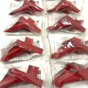 Lot of 10 NEW Brady 103536 Ball Valve Lockout Red Nylon 1/4"-1" Pipe Size A8C