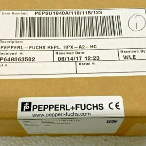 Pepperl & Fuchs SU18-40A 100 115 126a Fiber Optic Photoelectric Sensor P+F 261G