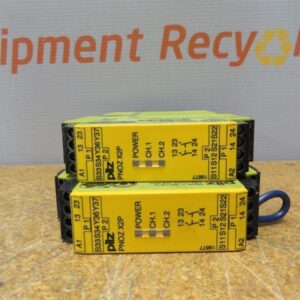 Pilz PNOZ X2P 24VAC/DC 777303 2n/o Safety Relay PNOZ-X2P Lot of 2