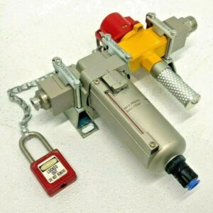 SMC VHS40-04-XG-X2127/AF40-04D-8-XG Hand Valve w/ Stand & Modular Filter 55C