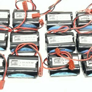 Lot of 12 Battery Specialists BR-ACF2P 6-Volts 2200mAh Lithium PLC 236D