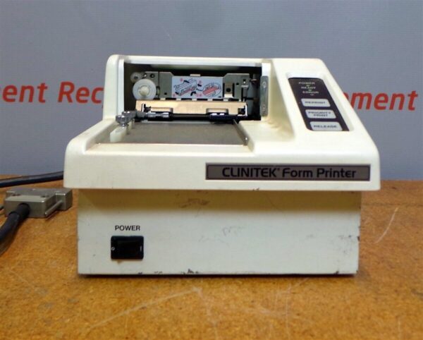 MIles Scientific Clinitek 5255 Form Printer Lab Analyzer