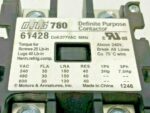 Lot of 2 NEW Mars Definite Purpose Contactor 780 61428 2 Pole 30 Amp 277VAC 242K