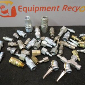 DeVilbiss Connectors Quick Disconnect Spray Gun Paint Parts Lot of 47