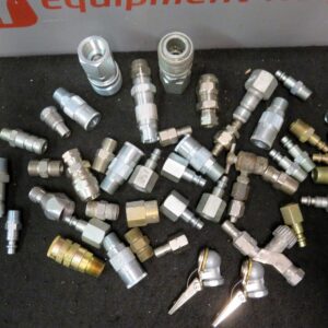 DeVilbiss Connectors Quick Disconnect Spray Gun Paint Parts Lot of 47