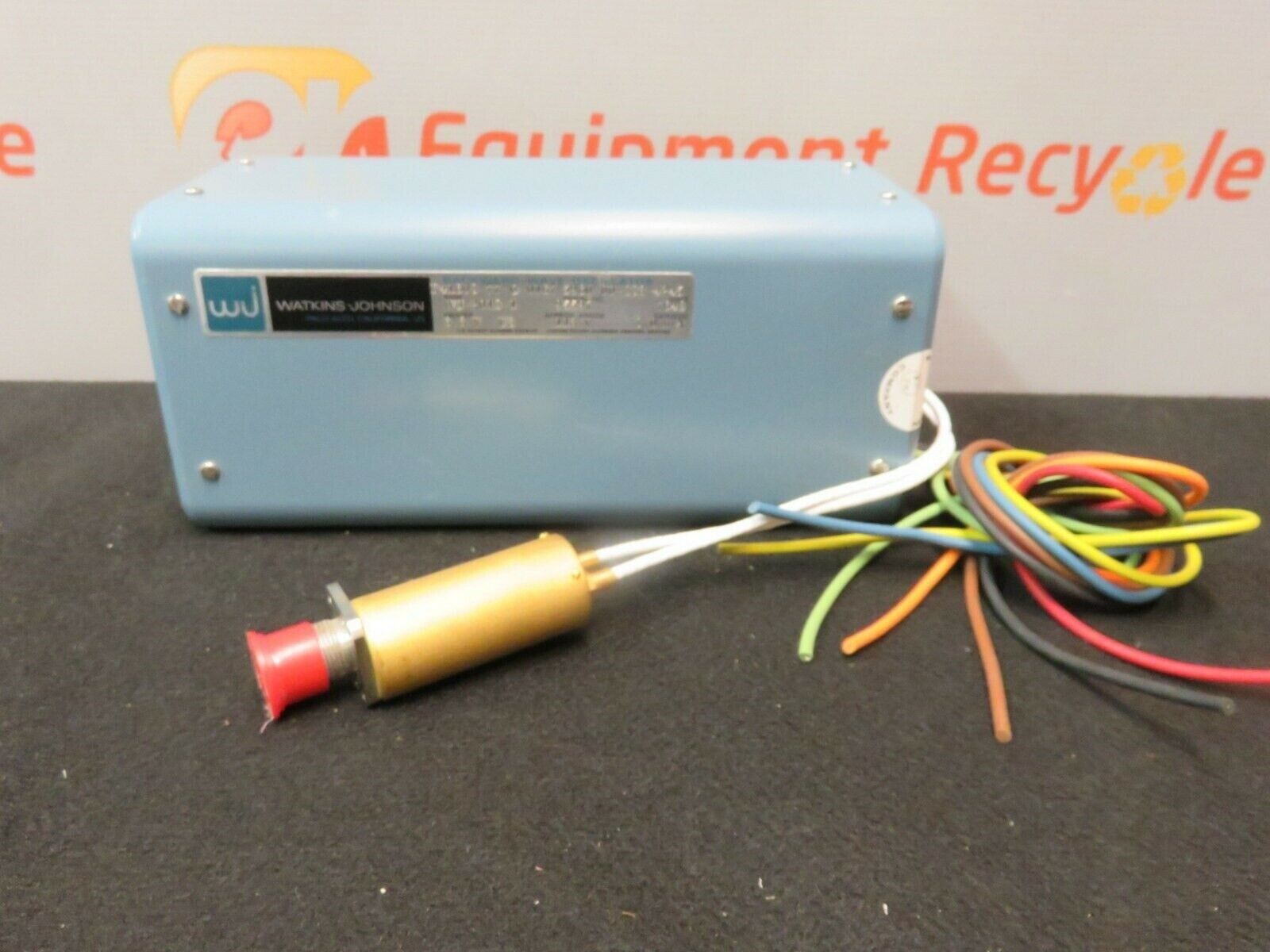 Watkins Johnson Backward Wave Tuned Oscillator WJ-2018-1 Heater Probe._0 Watkins Johnson Backward Wave Tuned Oscillator WJ-2018-1 Heater Probe.