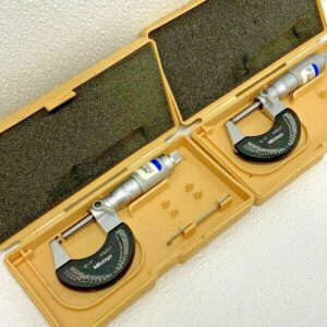 Mitutoyo 102-124 Outside micrometer 0-1" Lot Of 2 236C