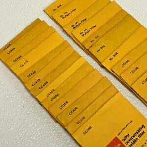 Kodak Color Compensating Photo Camera Filters Variety Lot Of 23 75mm x 75mm 245F
