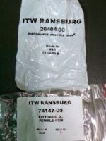 ITW Ransburg Fitting Q. D. Female - REM Dissconnect Assembly H.P. Male Set New