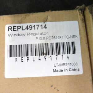 Window Power Replacement Regulator Motor REPL491714 New